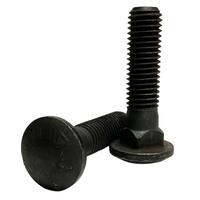 3/4"-10 X 3-1/2" Carriage Bolt, Grade 5 (SAE J429), Plain